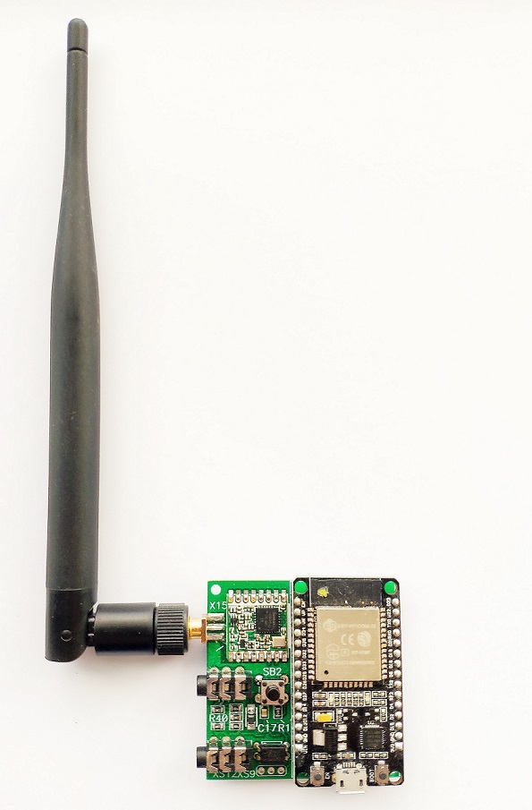 ESPGate868: Wireless LoRa Gateway